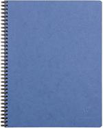 Age Bag Taccuino A4 + spiralato 22,5x29,7cm, 160 pagine, 4 fori a quadretti 5x5 Blu