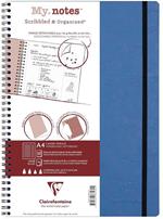 Quaderno spiralato Age Bag, My.Notes 21x29,7 marg.stacc 60F Rig. Blu