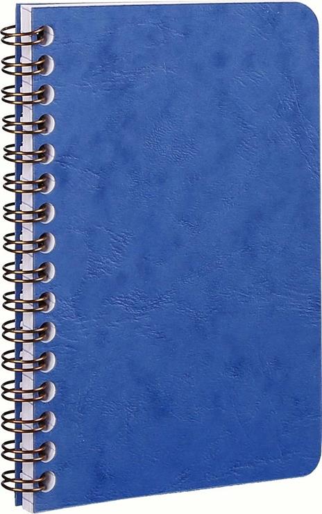 Quaderno Age Bag con spirale pocket a righe. Blu - 2