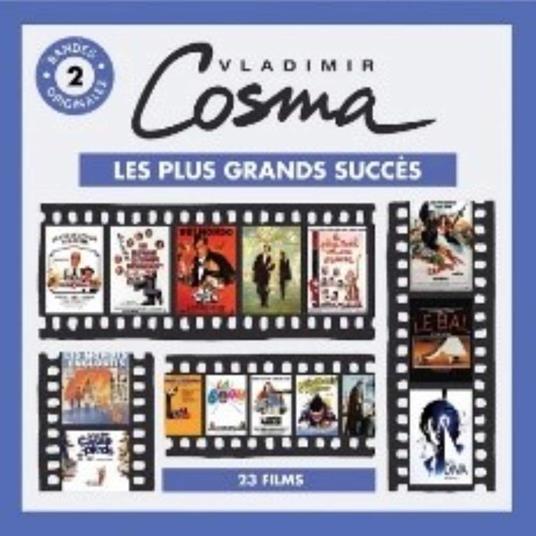 Les Plus Grands Succes Vol.3 - CD Audio di Vladimir Cosma