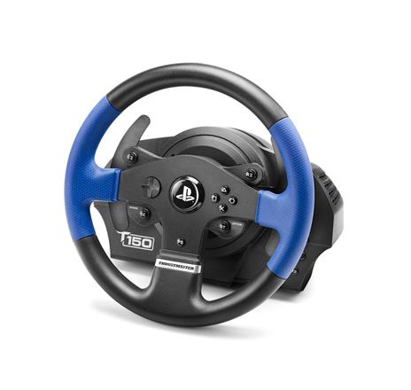 Thrustmaster T150 Force Feedback Sterzo + Pedali PC,PlayStation 4,Playstation 3 USB Nero, Blu - 16