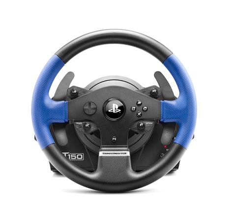 Thrustmaster T150 Force Feedback Sterzo + Pedali PC,PlayStation 4,Playstation 3 USB Nero, Blu - 17