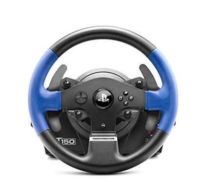 Thrustmaster T150 Force Feedback Sterzo + Pedali PC,PlayStation 4,Playstation 3 USB Nero, Blu - 15