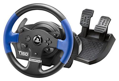 Thrustmaster T150 Force Feedback Sterzo + Pedali PC,PlayStation 4,Playstation 3 USB Nero, Blu - 3