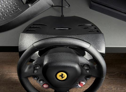 Thrustmaster T80 Ferrari 488 GTB Edition Nero Sterzo + Pedali Digitale PlayStation  4