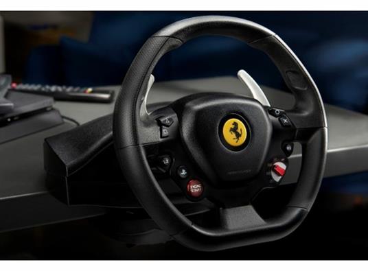 Thrustmaster T80 Ferrari 488 GTB Edition Sterzo + Pedali PlayStation 4 Nero - 5