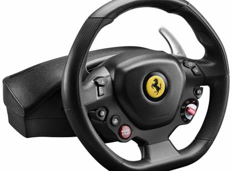 Thrustmaster T80 Ferrari 488 GTB Edition Sterzo + Pedali PlayStation 4 Nero - 9