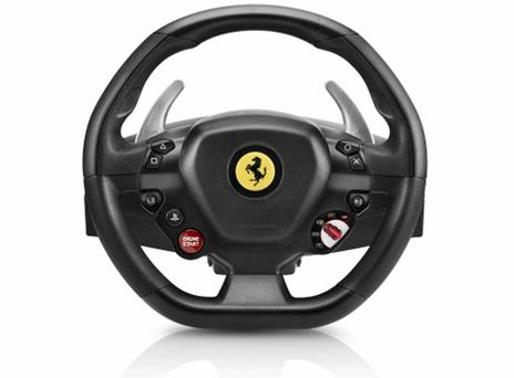 Thrustmaster T80 Ferrari 488 GTB Edition Sterzo + Pedali PlayStation 4 Nero - 10