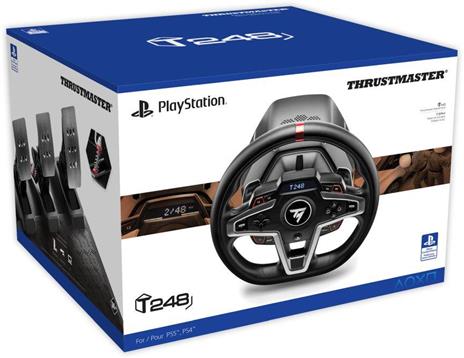 Thrustmaster T248 Nero Sterzo + Pedali PC, PlayStation 4, PlayStation 5 - 5