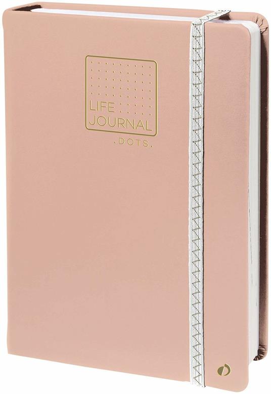 Taccuino dot Quo Vadis Life Journal Rosa corallo - 15x21