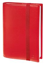 Agenda settimanale 2023, Quo Vadis, 13 mesi, TIME&LIFE POCKET, con rubrica IT, rosso, con elastico - 10 x 15 cm