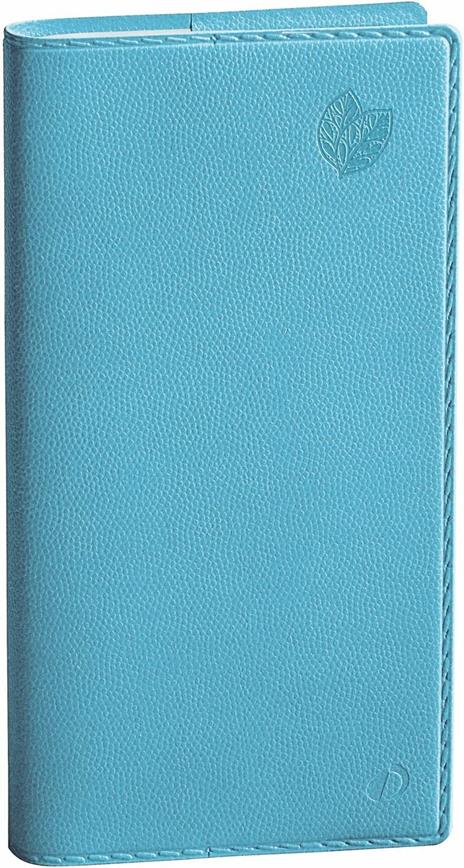 Agenda Settimanale Quo Vadis 2023, 13 mesi, ITALNOTE Spirale ML Equology blu - 8,8 x 17 cm