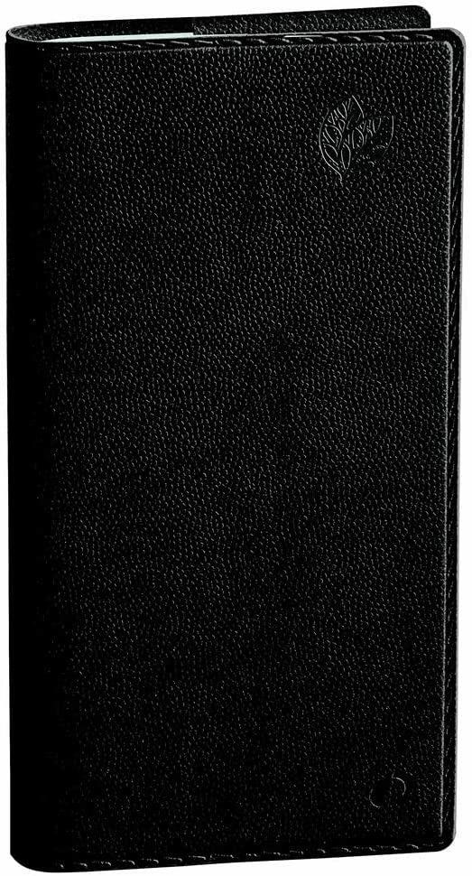 Agenda Settimanale Quo Vadis 2023, 13 mesi, ITALNOTE Spirale ML Equology nero - 8,8 x 17 cm