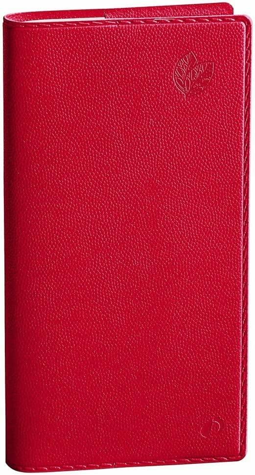 Agenda Settimanale Quo Vadis 2023, 13 mesi, ITALNOTE Spirale ML Equology rosso  - 8,8 x 17 cm