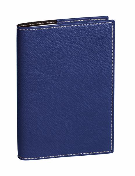 Agenda settimanale 2024, Quo Vadis, 13 mesi, Trinote, con rubrica, italiano, Club blu navy - 18 x 24 cm - 3