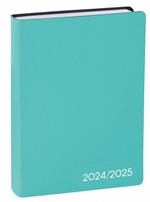 Agenda giornaliera 12 Mesi 2024-25 Eurotextagenda multilingua - 12 x 17 cm, Verde Menta