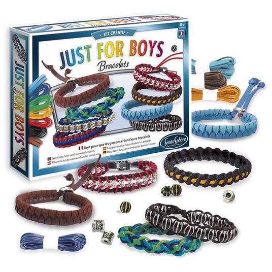 Kit Creativo. Braccialetti Just for Boys