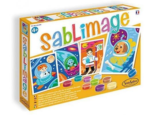 Sentosphere- Kit Fai da Te per Bambini, Motivo: Galassia, 3908815