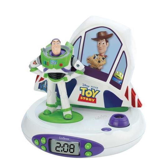 LEXIBOOK TOY STORY 4 Radiosveglia per bambini con immagini di proiezione