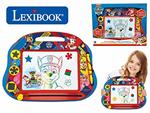 Lexibook k Paw Patrol La Squadra dei Cuccioli Lavagna Magica Magnetica, Multicolore, Giocattolo Artistico Ragazzi, Penna e timbri per Disegno, Blu/Rosso