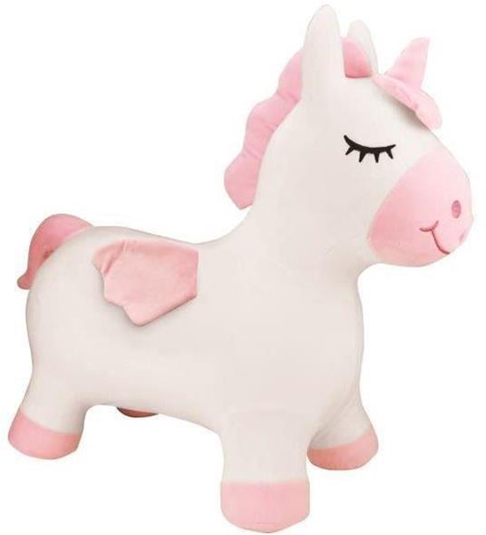 LEXIBOOK Peluche gonfiabile da salto con unicorno