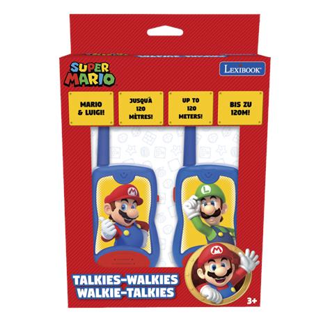 SUPER MARIO Walkie-talkie per bambini 120 metri di portata LEXIBOOK