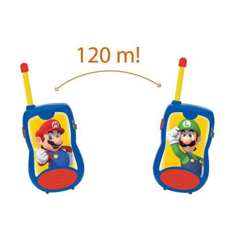 SUPER MARIO Walkie-talkie per bambini 120 metri di portata LEXIBOOK - 3