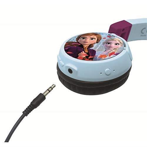 Lexibook Cuffie Bluetooth 2 in 1 Frozen Disney Elsa Anna Olaf Stereo Senza  Fili cablato, cassaforte per Bambini per Ragazze, Pieghevole, Regolabile,  Blu/Viola, Colore - Lexibook - TV e Home Cinema, Audio