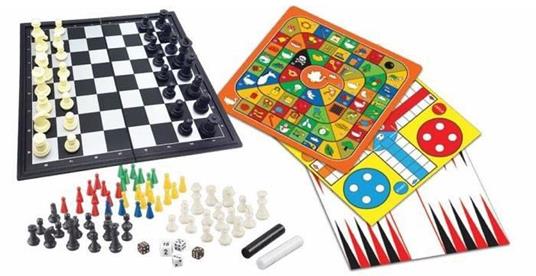 Gioco da tavolo magnetico - 8 giochi in 1 scatola - Lexibook - Giochi di  abilità - Giocattoli | IBS