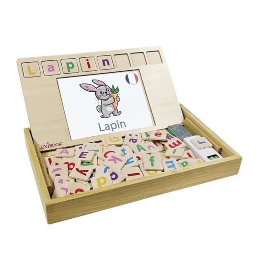 Bio Toys - Scuola di parole bilingue francese/inglese - Gioco in legno