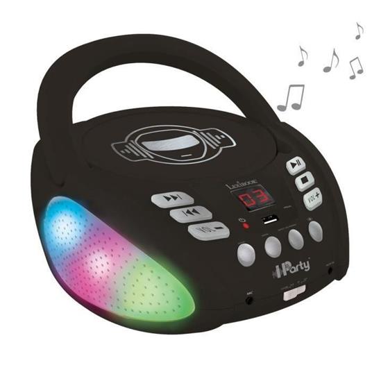 LEXIBOOK - Lettore CD luminoso Bluetooth iParty - USB