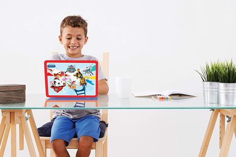 Lexibook Lexibook-JC598PAi5 Paw Patrol-Laptop educativo bilingue Italiano/Inglese Giocattolo per Bambini con 124 attività di apprendimento, Giochi e Musica con Chase e Marshal, Blu/Rosso, Colore - 6