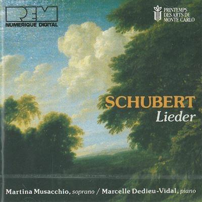 Lieder - CD Audio di Franz Schubert,Martina Musacchio