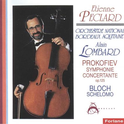 Sergei Prokofiev / Ernest Bloch - Symphonie Concertante / Schelomo - CD Audio