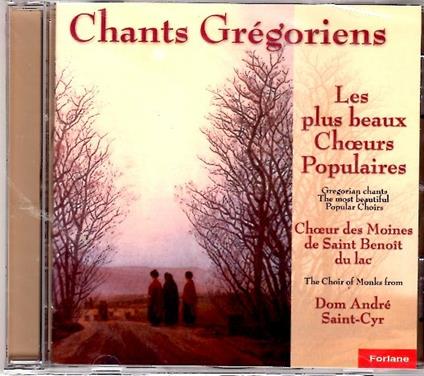 Chant Gregoriens Plus Beaux - CD Audio di Coro dei Monaci Benedettini dell'Abbazia di Saint-Benoit