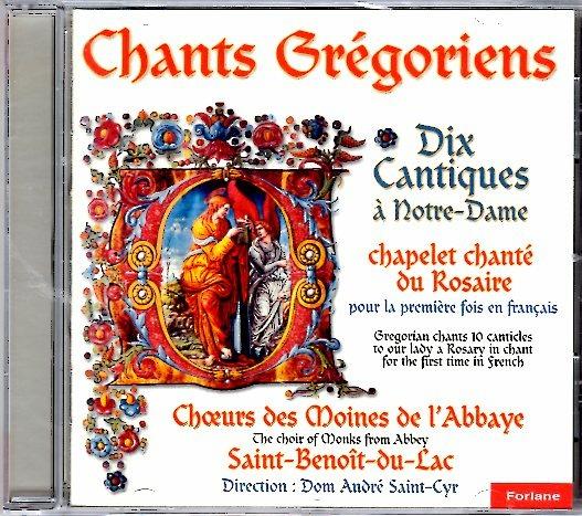 Chant Gregoriens - CD Audio di Coro dei Monaci Benedettini dell'Abbazia di Saint-Benoit