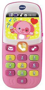 VTech Baby smartphone bilingue rose giocattolo interattivo