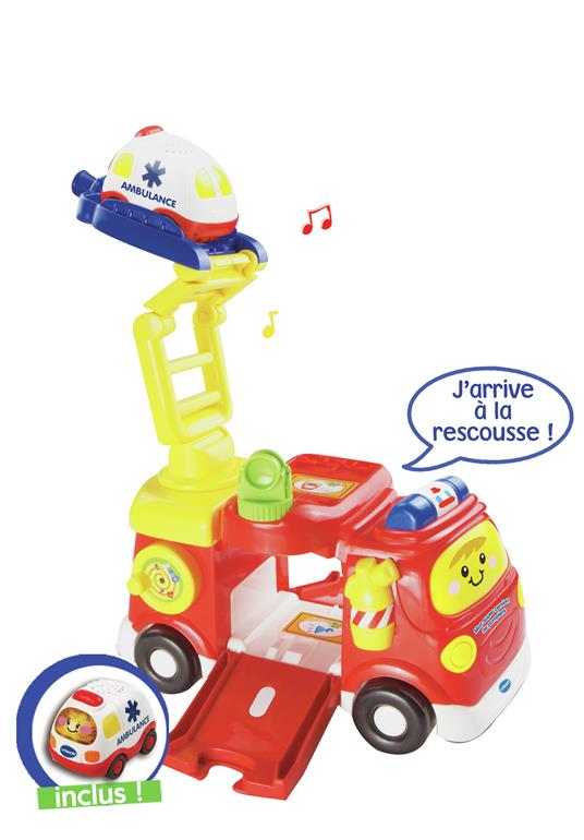 VTech Tut Tut Bolides Mon super camion de pompiers - 2