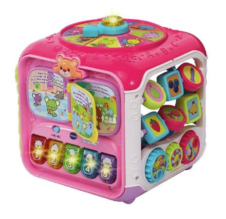 VTech Super cube des découvertes rose