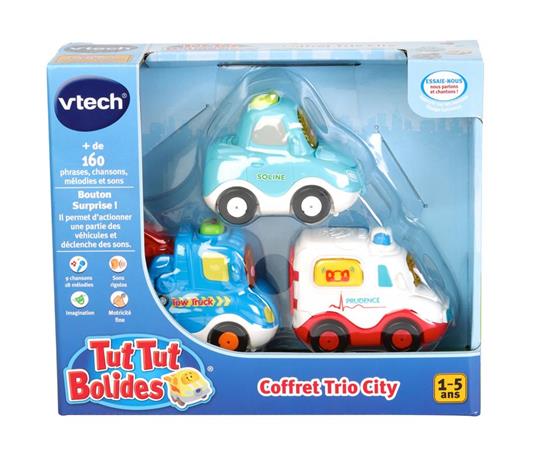 VTech Tut Tut Bolides Coffret trio City