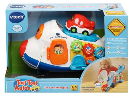 VTech Toet Toet Auto's 2 in 1 Vrachtvliegtuig - 6