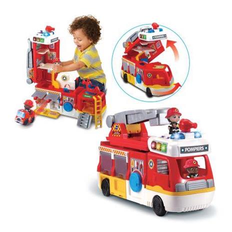 VTech Tut Tut Copains Super Camion Caserne De Pompiers