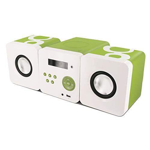 Metronic 477180 Gulli Micro catena/Lettore CD/12 W/Radio per bambini con  porta USB Verde e Bianco - Metronic - TV e Home Cinema, Audio e Hi-Fi | IBS