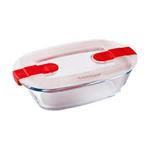 Contenitore con coperchio rettangolare 17x10xh6 cm Pyrex