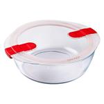 Contenitore con coperchio tondo 26x23xh8 cm Pyrex