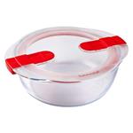 Contenitore con coperchio tondo 20x18xh7 cm Pyrex