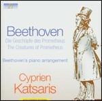 Le creature di Prometeo - CD Audio di Ludwig van Beethoven,Cyprien Katsaris