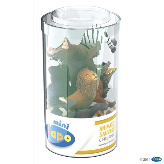 Mini Tubo Animali Selvaggi Set 1