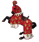 Cavallo principe philip rosso