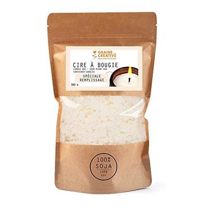 Graine Créative Cera di riempimento vegetale - Soia - 380 g